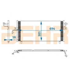 7402472 BEHR Condenser