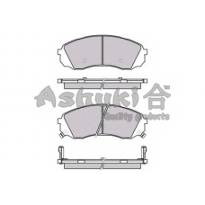 I044-10O ASHUKI Комплект тормозных колодок, дисковый тормоз