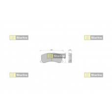 BD S413 STARLINE Комплект тормозных колодок, дисковый тормоз