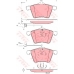 GDB1459 TRW Комплект тормозных колодок, дисковый тормоз
