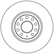 D2072 SIMER Тормозной диск