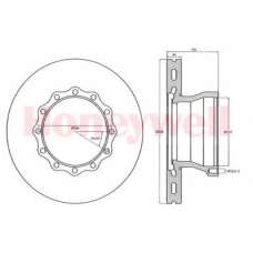 567405B BENDIX Тормозной диск