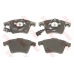 GDB1651 TRW Комплект тормозных колодок, дисковый тормоз