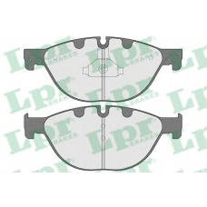 05P1582 LPR Комплект тормозных колодок, дисковый тормоз