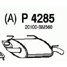 P4285 FENNO Глушитель выхлопных газов конечный
