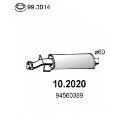10.2020 ASSO Предглушитель выхлопных газов