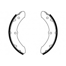 S917 SIMER Комплект тормозных колодок