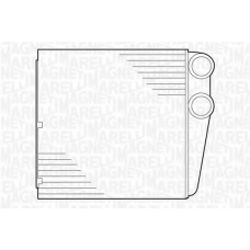 350218279000 MAGNETI MARELLI Теплообменник, отопление салона