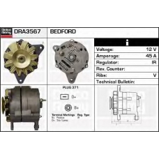 DRA3567 DELCO REMY Генератор