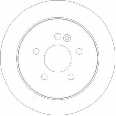 DF4195 TRW Тормозной диск