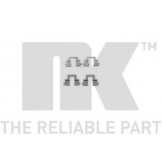 79251731 NK Комплектующие, колодки дискового тормоза