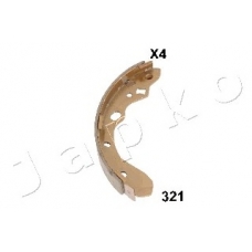 55321 JAPKO Комплект тормозных колодок