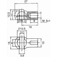LIP128567 QUINTON HAZELL Упругий элемент, крышка багажника / помещения для 