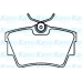 BP-6580 KAVO PARTS Комплект тормозных колодок, дисковый тормоз