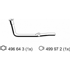 111423 ERNST Труба выхлопного газа