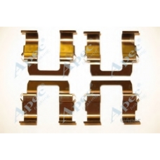 KIT419 APEC Комплектующие, тормозные колодки