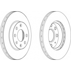 DDF1130-1 FERODO Тормозной диск