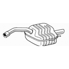 21397 WALKER Глушитель выхлопных газов конечный