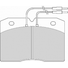 AVR130 ABEX Комплект тормозных колодок, дисковый тормоз