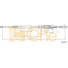 10.4726 COFLE Трос, стояночная тормозная система
