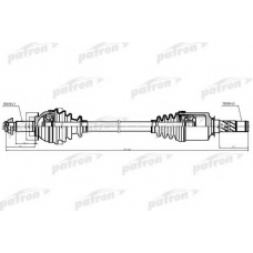 PDS5531 PATRON Приводной вал