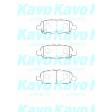 BP-6605 KAVO PARTS Комплект тормозных колодок, дисковый тормоз