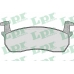 05P313 LPR Комплект тормозных колодок, дисковый тормоз