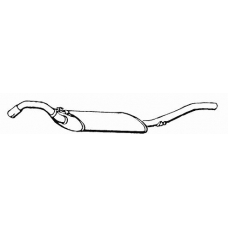 616327 FONOS Глушитель выхлопных газов конечный