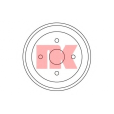 255211 NK Тормозной барабан