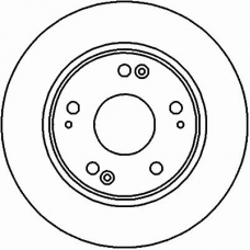 MDC1833 MINTEX Тормозной диск