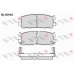 BL1401A2 FTE Комплект тормозных колодок, дисковый тормоз