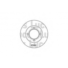 DF2662 TRW Тормозной диск