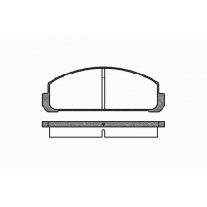 0099 20 KAWE Комплект тормозных колодок, дисковый тормоз