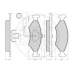 12067 OPTIMAL Комплект тормозных колодок, дисковый тормоз