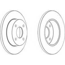 WGR0442-1 WAGNER LOCKHEED Тормозной диск