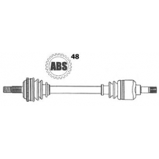 121225 FARCOM Приводной вал