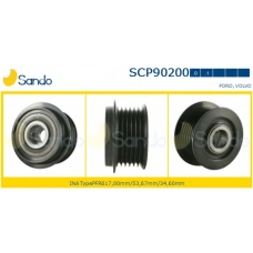 SCP90200.1 SANDO Ременный шкив, генератор