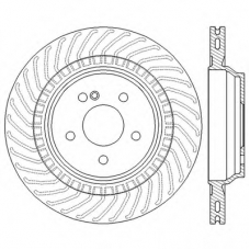 562568BC BENDIX Тормозной диск