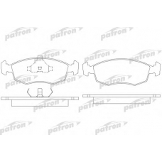 PBP579 PATRON Комплект тормозных колодок, дисковый тормоз