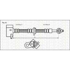 8150 17206 TRISCAN Тормозной шланг