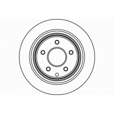 MDC1786 MINTEX Тормозной диск