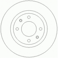D2182 ROULUNDS Тормозной диск