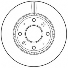 562794BC BENDIX Тормозной диск