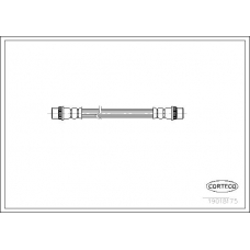 19018175 CORTECO Тормозной шланг