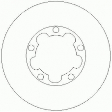 D2445 ROULUNDS Тормозной диск