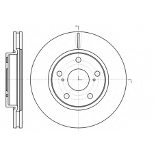 D61077.10 WOKING Тормозной диск