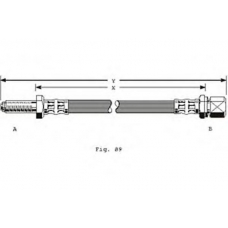 PHB107 TRW Тормозной шланг