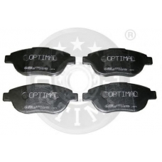 12211 OPTIMAL Комплект тормозных колодок, дисковый тормоз