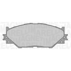363916060637 MAGNETI MARELLI Комплект тормозных колодок, дисковый тормоз