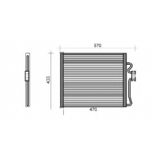QCN213 QUINTON HAZELL Конденсатор, кондиционер